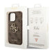 Guess GUHCP14X4GMGBR iPhone 14 Pro Max 6,7’’ brązowy/brown hardcase 4G Big Metal Logo - Cell phone cases