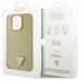 Guess GUHCP14XHDGTPD iPhone 14 Pro Max 6.7’’ gold/gold hardcase Rhinestone Triangle - Cell phone cases