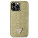 Guess GUHCP14XHDGTPD iPhone 14 Pro Max 6.7’’ gold/gold hardcase Rhinestone Triangle - Cell phone cases