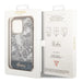 Guess GUHCP14XHGPLHG iPhone 14 Pro Max 6.7 ’gray / gray hardcase Porcelain Collection - Cell phone cases