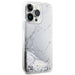 Guess GUHCP14XLCSGSGH iPhone 14 Pro Max 6.7’’ white/white hardcase Liquid Glitter Marble - Cell phone cases