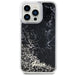 Guess GUHCP14XLCSGSGK iPhone 14 Pro Max 6.7’’ black/black hardcase Liquid Glitter Marble - Cell phone cases