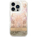 Guess GUHCP14XLFLSD iPhone 14 Pro Max 6.7’’ gold/gold hardcase Paisley Liquid Glitter - Cell phone cases