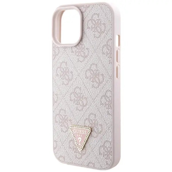 Guess GUHCP15MP4TDSCPP iPhone 15 Plus 6.7’’ pink/pink hardcase Crossbody 4G Metal Logo - Cell phone cases