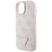 Guess GUHCP15MP4TDSCPP iPhone 15 Plus 6.7’’ pink/pink hardcase Crossbody 4G Metal Logo - Cell phone cases