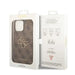 Guess GUHCP15X4GMGBR iPhone 15 Pro Max 6.7’’ brown/brown hardcase 4G Big Metal Logo - Cell phone cases