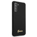 Guess GUHCS21MLSLMGBK S21+ G996 czarny/black hardcase Silicone Script Metal Logo - Cell phone cases