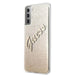 Guess GUHCS21MPCUGLSGO S21+ G996 złoty/gold hardcase Glitter Gradient Script - Cell phone cases and covers<<<HurtelXML