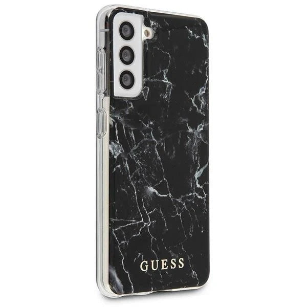 Guess GUHCS21MPCUMABK S21+ G996 black/black hardcase Marble - Cell phone cases and covers<<<HurtelXML