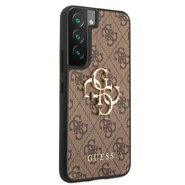 Guess GUHCS22S4GMGBR S901 S22 brązowy/brown hardcase 4G Big Metal Logo - Cell phone cases and covers<<<HurtelXML