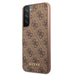 Guess GUHCS22SG4GFBR S22 S901 brązowy/brown hard case 4G Metal Gold Logo - Cell phone cases and covers<<<HurtelXML
