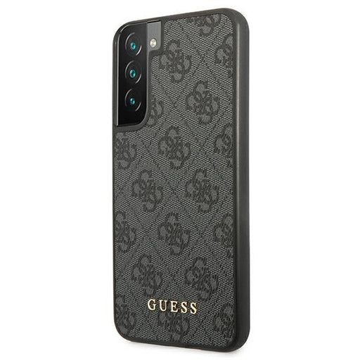 Guess GUHCS22SG4GFGR S22 S901 gray/gray hard case 4G Metal Gold Logo - Cell phone cases and covers<<<HurtelXML