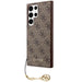 Guess GUHCS23LGF4GBR S23 Ultra S918 brown/brown hardcase 4G Charms Collection - Cell phone cases and covers<<<HurtelXML
