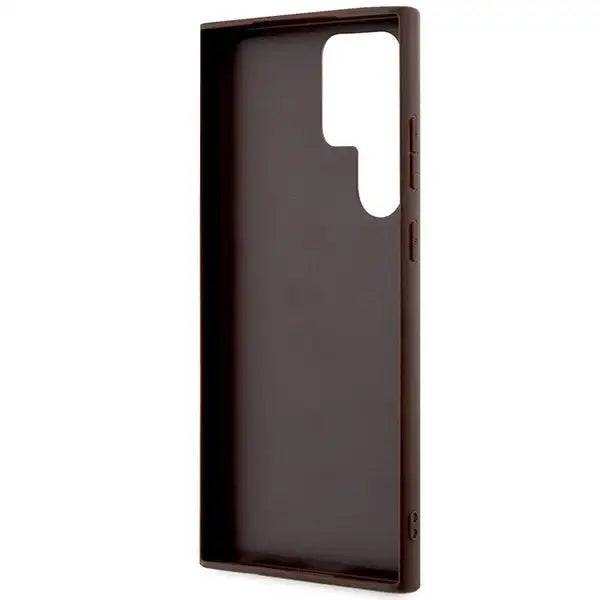 Guess GUHCS23LP4RPSW S23 Ultra S918 brown/brown hardcase 4G Printed Stripe - Cell phone cases and covers<<<HurtelXML