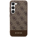 Guess GUHCS23MG4GLBR S23+ S916 brown/brown hardcase 4G Stripe Collection - Cell phone cases and covers<<<HurtelXML