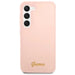 Guess GUHCS23MLSLMGPP S23+ S916 pink/pink hardcase Silicone Script Metal Logo - Cell phone cases and covers<<<HurtelXML