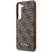 Guess GUHCS23SG4GFBR S23 S911 brown/brown hard case 4G Metal Gold Logo - Cell phone cases and covers<<<HurtelXML