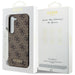 Guess GUHCS23SGF4GBR S23 S911 brown/brown hardcase 4G Charms Collection - Cell phone cases and covers<<<HurtelXML