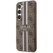 Guess GUHCS23SP4RPSW S23 S911 brown/brown hardcase 4G Printed Stripe - Cell phone cases and covers<<<HurtelXML