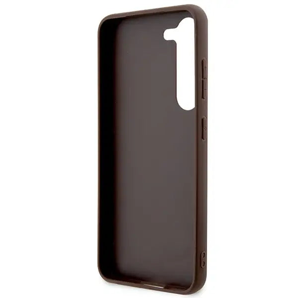 Guess GUHCS23SP4RPSW S23 S911 brown/brown hardcase 4G Printed Stripe - Cell phone cases and covers<<<HurtelXML