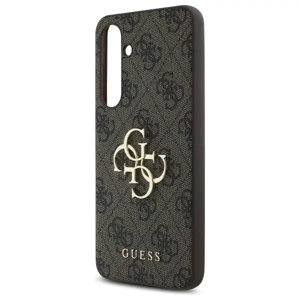 Guess GUHCS24FE4GMGBR S24 FE S721 brown/brown hardcase 4G Big Metal Logo - Cell phone cases and covers<<<HurtelXML