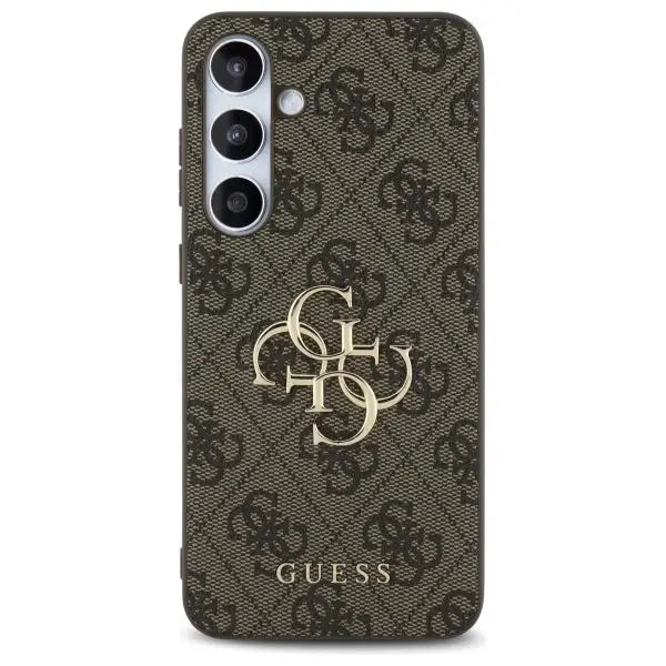Guess GUHCS24FE4GMGBR S24 FE S721 brown/brown hardcase 4G Big Metal Logo - Cell phone cases and covers<<<HurtelXML