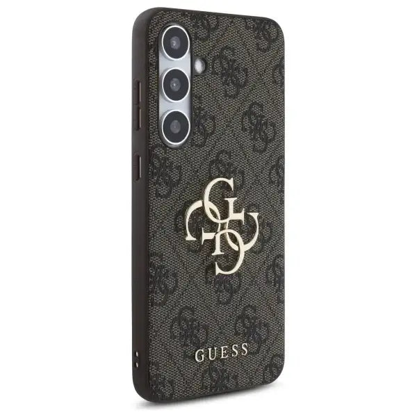 Guess GUHCS24FE4GMGBR S24 FE S721 brown/brown hardcase 4G Big Metal Logo - Cell phone cases and covers<<<HurtelXML