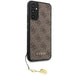 Guess GUHCSA34GF4GBR A34 5G A346 brown/brown hardcase 4G Charms Collection - Cell phone cases and covers<<<HurtelXML