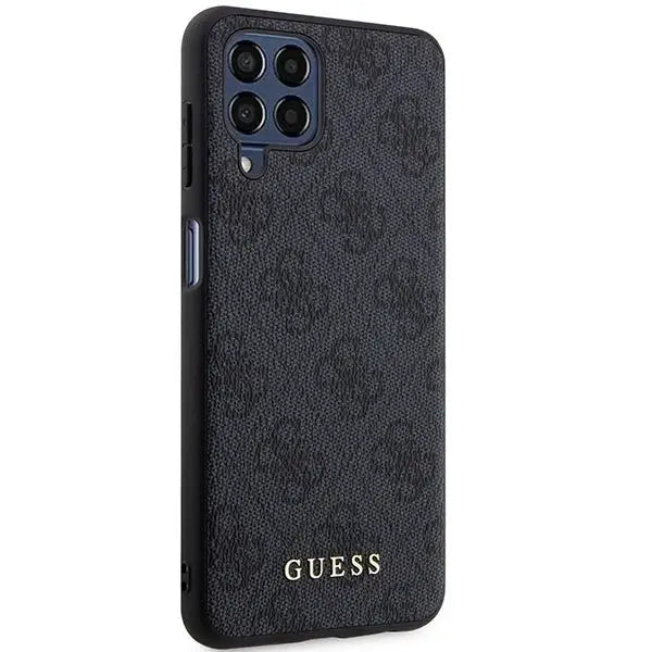 Guess GUHCSM33G4GFGR M33 5G M336 grey/grey hard case 4G Metal Gold Logo - Cell phone cases and covers<<<HurtelXML