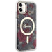 Guess GUHMN61HCFWSA iPhone 11 / Xr 6.1’’ green/khaki hardcase Flower MagSafe - Cell phone cases and covers<<<HurtelXML