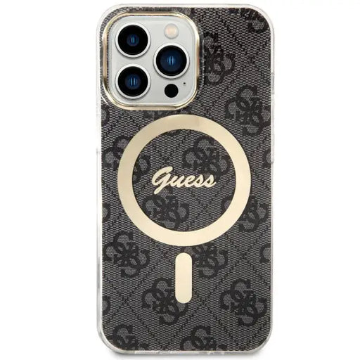 Guess GUHMP13LH4STK iPhone 13 Pro / 13 6.1’’ black/black hardcase 4G MagSafe - Cell phone cases and covers<<<HurtelXML