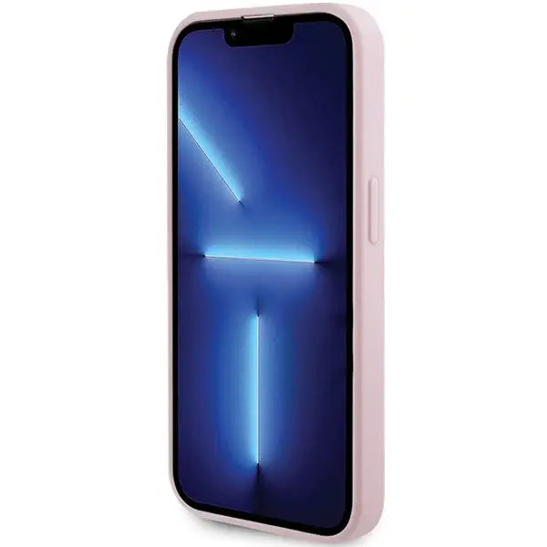 Guess GUHMP13XPSAHMCP case for iPhone 13 Pro Max - pink Saffiano MagSafe - Cell phone cases and covers<<<HurtelXML