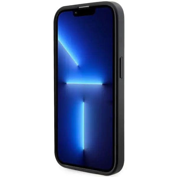 Guess GUHMP14LHGCFSEK iPhone 14 Pro 6.1’’ black/black hardcase GCube Stripes MagSafe - Cell phone cases