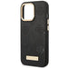 Guess GUHMP14LSAPSTK iPhone 14 Pro 6.1’’ black/black hardcase Peony Logo Plate MagSafe - Cell phone cases