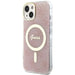 Guess GUHMP14MH4STP iPhone 14 Plus 6.7’’ pink/pink hardcase 4G MagSafe - Cell phone cases and covers<<<HurtelXML