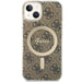 Guess GUHMP14MH4STW iPhone 14 Plus 6.7’’ brown/brown hardcase 4G MagSafe - Cell phone cases and covers<<<HurtelXML