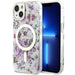 Guess GUHMP14MHCFWST iPhone 14 Plus 6.7’’ transparent hardcase Flower MagSafe - Cell phone cases and covers<<<HurtelXML