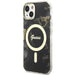 Guess GUHMP14MHTMRSK iPhone 14 Plus 6.7’’ black/black hardcase Golden Marble MagSafe - Cell phone cases