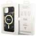 Guess GUHMP14MHTMRSK iPhone 14 Plus 6.7’’ black/black hardcase Golden Marble MagSafe - Cell phone cases
