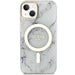 Guess GUHMP14MPCUMAH iPhone 14 Plus 6.7’’ white/white hardcase Marble MagSafe - Cell phone cases and covers<<<HurtelXML