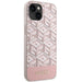 Guess GUHMP14SHGCFSEP iPhone 14 6.1’’ pink/pink hard case GCube Stripes MagSafe - Cell phone cases