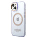 Guess GUHMP14SHTCMU iPhone 14 6.1’’ purple/purple hard case Gold Outline Translucent MagSafe - Cell phone cases
