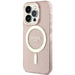 Guess GUHMP14XHCMCGP iPhone 14 Pro Max 6.7’’ pink/pink hardcase Glitter Gold MagSafe - Cell phone cases
