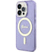 Guess GUHMP14XHCMCGU iPhone 14 Pro Max 6.7’’ purple/purple hardcase Glitter Gold MagSafe - Cell phone cases