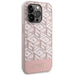 Guess GUHMP14XHGCFSEP iPhone 14 Pro Max 6.7’’ pink/pink hard case GCube Stripes MagSafe - Cell phone cases