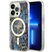 Guess GUHMP14XHLEOPWB iPhone 14 Pro Max 6.7’’ blue/blue hardcase Leopard MagSafe - Cell phone cases