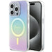 Guess GUHMP15LHITSU iPhone 15 Pro 6.1’’ purple/purple hardcase IML Iridescent MagSafe - Cell phone cases