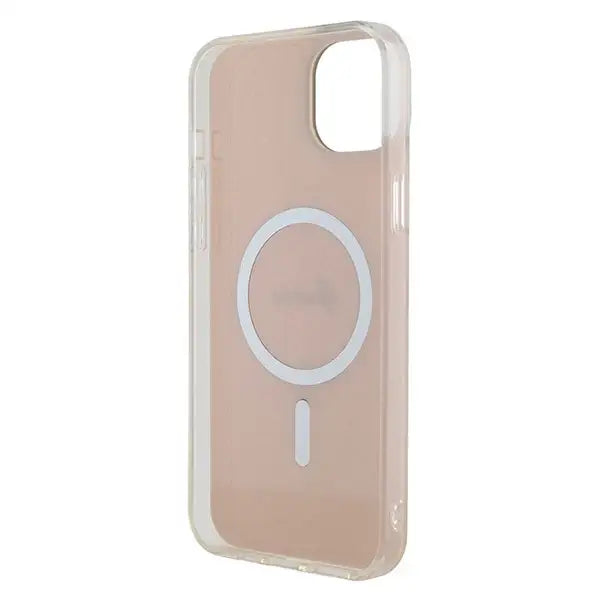 Guess GUHMP15SHITSP iPhone 15 6.1’’ pink/pink hardcase IML Iridescent MagSafe - Cell phone cases and covers<<<HurtelXML