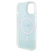 Guess GUHMP15SHITSQ iPhone 15 6.1’’ turquoise/turquoise hardcase IML Iridescent MagSafe - Cell phone cases