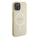 Guess GUHMP15SPSAHMCB iPhone 15 6.1’’ gold/gold hardcase Saffiano MagSafe - Cell phone cases and covers<<<HurtelXML